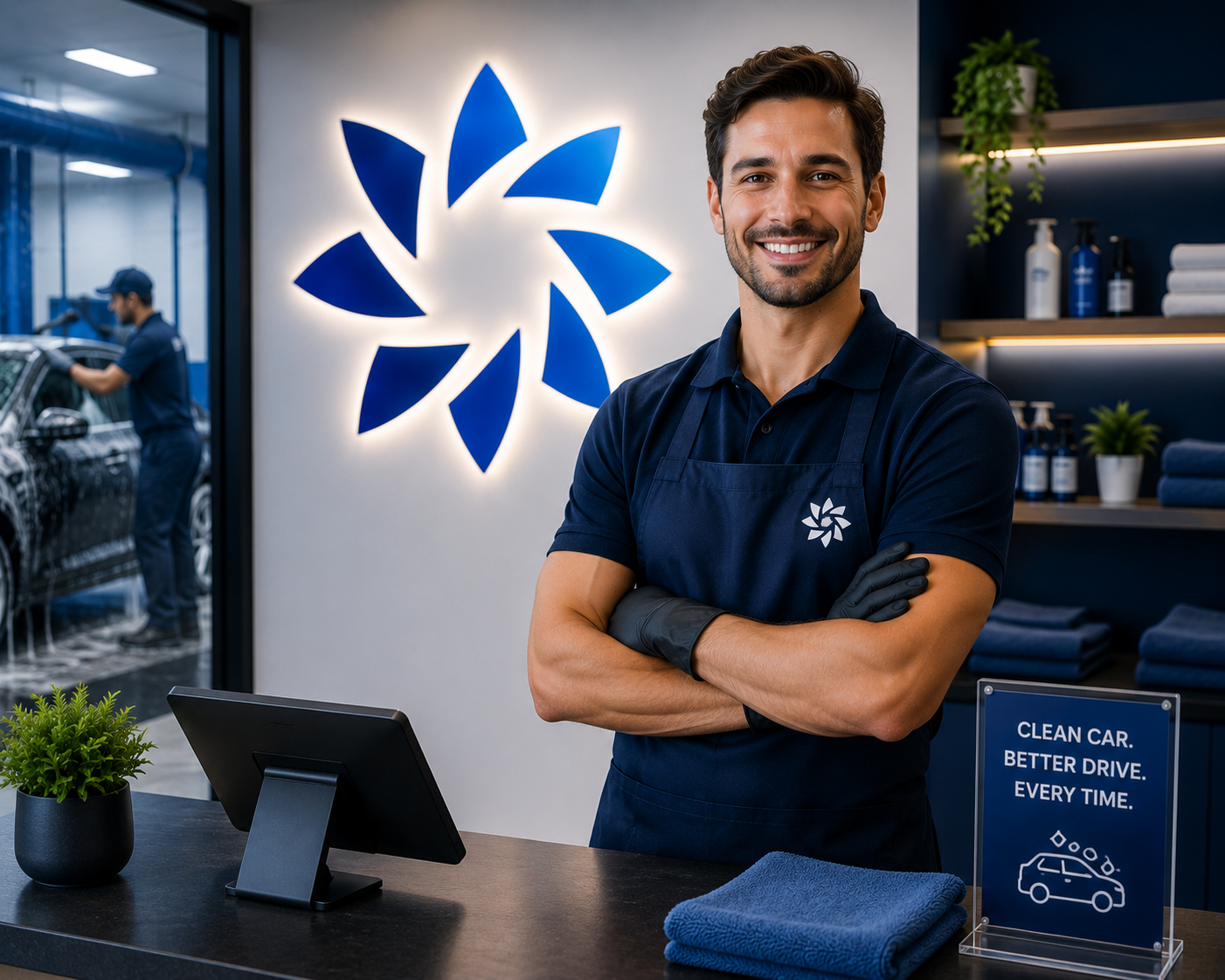 Accueil showroom services automobiles